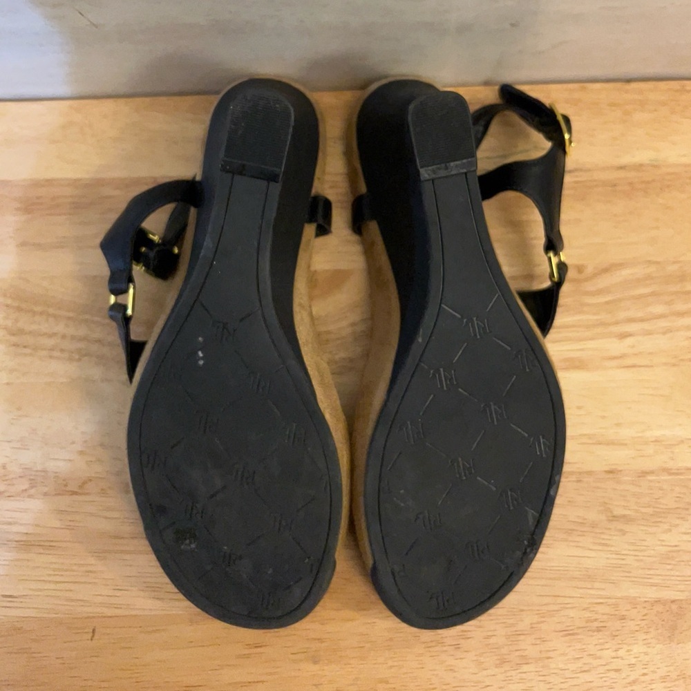 Lauren Ralph Nikki PU 
Leather Sandals - Picture 7 of 9